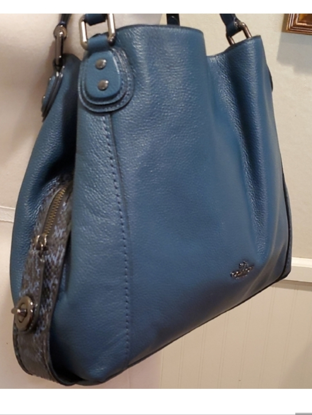 Coach Exotic Edie Shoulder Bag